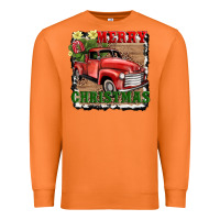 Carrot merry christmas with truck Premium Sweatshirt - AdoDesignShop