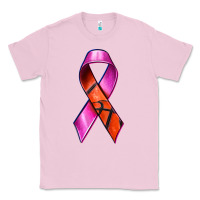 Bubblegum Pink Breast Cancer Ribbon Basketball Classic Tee - texasbilliewilder