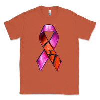 Copper Breast Cancer Ribbon Basketball Classic Tee - texasbilliewilder