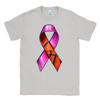 Moon Dust Breast Cancer Ribbon Basketball Classic Tee - texasbilliewilder
