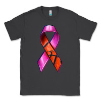 Smoke Breast Cancer Ribbon Basketball Classic Tee - texasbilliewilder