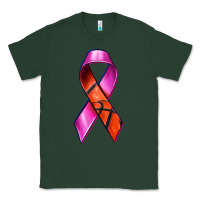 Sports Green Breast Cancer Ribbon Basketball Classic Tee - texasbilliewilder