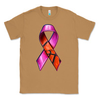 Toasted Coconut Breast Cancer Ribbon Basketball Classic Tee - texasbilliewilder