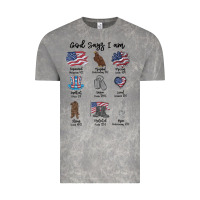 Cloud Rock god says i am Vintage Tee - MaliasSmallBusiness