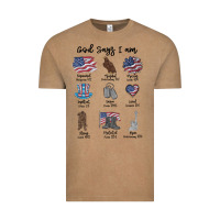 Vintage Coffee god says i am Vintage Tee - MaliasSmallBusiness