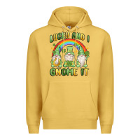 Lucky And I Gnome It Premium Hoodie | Teevron