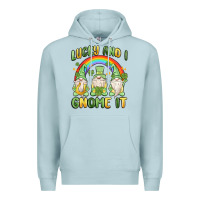 Blue Mist lucky and i gnome it Premium Hoodie - MaliasSmallBusiness