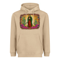 Mushroom western our lady of guadalupe Heavyweight Hoodie - JahusDesignShop