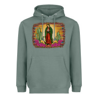 Sage western our lady of guadalupe Heavyweight Hoodie - JahusDesignShop