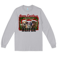Moon Dust merry christmas heifer Long Sleeve Tee - RanaPortraitStore
