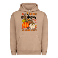 Pigment Burro fall for jesus he never leaves Urban Hoodie - MaliasSmallBusiness