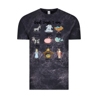 Cloud Black god says i am Vintage Tee - MaliasSmallBusiness