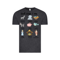 Vintage Black god says i am Vintage Tee - MaliasSmallBusiness