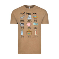 Vintage Coffee god says i am Vintage Tee - MaliasSmallBusiness