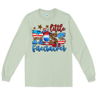 Matcha little miss firecracker Long Sleeve Tee - AdoDesignShop