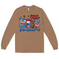 Toasted Coconut little miss firecracker Long Sleeve Tee - AdoDesignShop