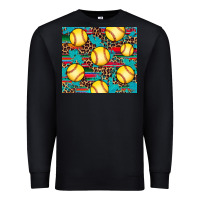 Black softball Premium Sweatshirt - Artiststas
