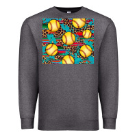 Charcoal Heather softball Premium Sweatshirt - Artiststas