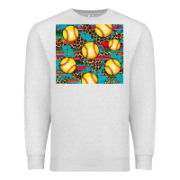 Oatmeal Heather softball Premium Sweatshirt - Artiststas