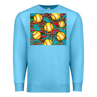 Ocean Blue softball Premium Sweatshirt - Artiststas