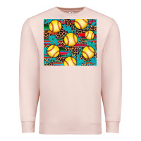 Pale Pink softball Premium Sweatshirt - Artiststas