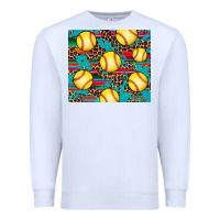 White softball Premium Sweatshirt - Artiststas
