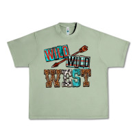Oil Green wild wild west Urban Heavy Tee - texasbilliewilder