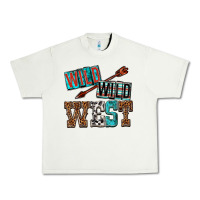 Pistachio wild wild west Urban Heavy Tee - texasbilliewilder