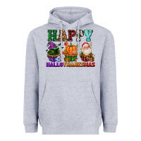 Happy Hallothanksmas With Cupcakes Heavyweight Hoodie | Teevron