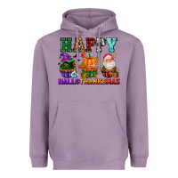 Lavender happy hallothanksmas with cupcakes Heavyweight Hoodie - AdoDesignShop