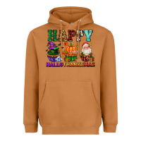 Meerkat happy hallothanksmas with cupcakes Heavyweight Hoodie - AdoDesignShop