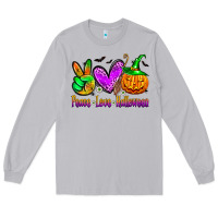 Moon Dust peace love halloween Long Sleeve Tee - Zillion Design Studio
