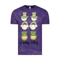 Cloud Purple lucky vibes Vintage Tee - MaliasSmallBusiness