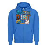 True Royal rub some dirt on it baseball Zipper Hoodie - HRA Design Shop