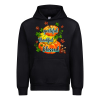 Black grateful thankful blessed Urban Hoodie - MaliasSmallBusiness
