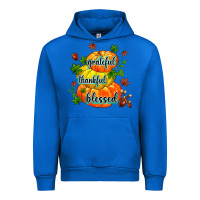 Cobalt grateful thankful blessed Urban Hoodie - MaliasSmallBusiness