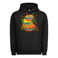 Pigment Black grateful thankful blessed Urban Hoodie - MaliasSmallBusiness