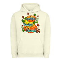 Pigment Pistachio grateful thankful blessed Urban Hoodie - MaliasSmallBusiness