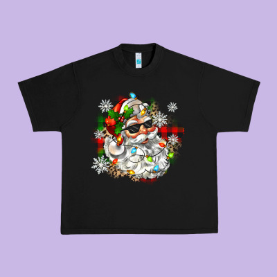 Urban Heavy Tee santa with sunglasses christmas