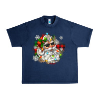 Navy santa with sunglasses christmas Urban Heavy Tee - Zillion Design Studio