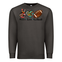 Smoke peace love football Premium Sweatshirt - Artiststas