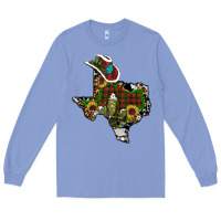 Colony Blue christmas texas Long Sleeve Tee - RanaPortraitStore