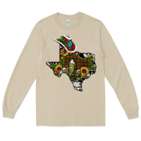 Mushroom christmas texas Long Sleeve Tee - RanaPortraitStore