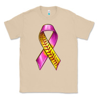Mushroom Breast Cancer Ribbon Softball Classic Tee - texasbilliewilder