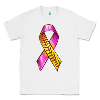 Breast Cancer Ribbon Softball Classic Tee | Teevron