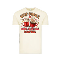 Vintage Arctic hot cocoa and christmas movies Vintage Tee - MaliasSmallBusiness