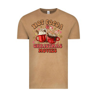 Vintage Camel hot cocoa and christmas movies Vintage Tee - MaliasSmallBusiness