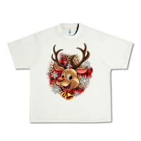 Pistachio reindeer christmas Urban Heavy Tee - Zillion Design Studio