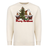 Sandshell merry christmas with gnomes Premium Sweatshirt - AdoDesignShop