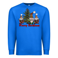 True Royal merry christmas with gnomes Premium Sweatshirt - AdoDesignShop